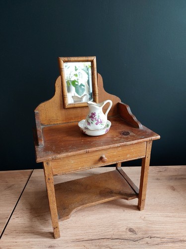 Ancien meuble toilette - meuble,